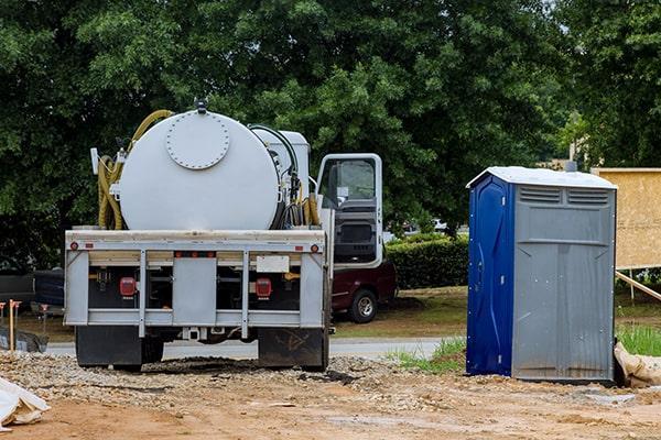 workers at Porta Potty Rental of Marion